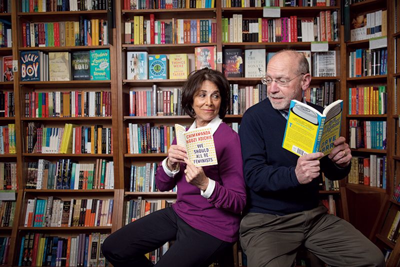 Brad and Lissa at Politics & Prose